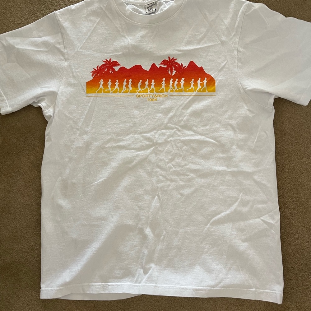 Sporty& rich tee shirt new